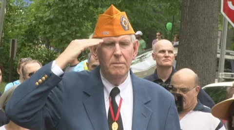 Vietnam War Veteran Stock-Footage 24591174