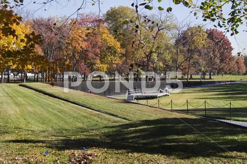 Vietnam War Veterans Memorial Stock Photos