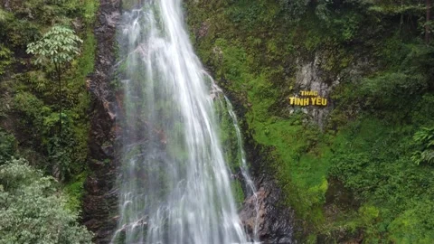 Vietnam Waterfall Stock Footage 221543914