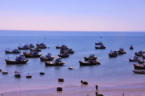 Vietnamese beach Stock Photos
