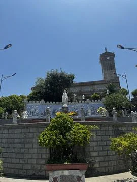 The Vietnamese Cathedral Stock Photos