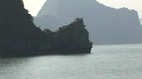 Vietnamese coastline Stock Footage 289420