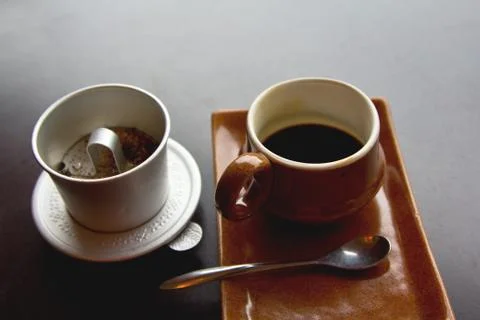 Vietnamese coffee Stock Photos
