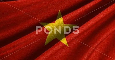The Vietnamese flag has a simple and bold design featuring a prominent yell.. PSD Template