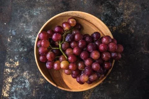 Vietnamese grape on rustic background Stock Photos
