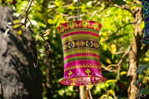 Vietnamese lanterns. 스톡 사진
