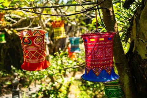 Vietnamese lanterns. Photos
