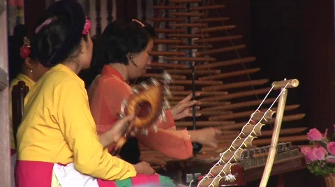 Vietnamese music Stock Footage 288960
