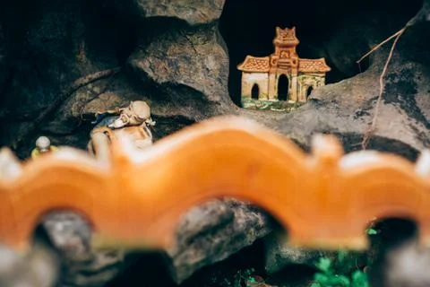 Vietnamese statue decorations Stock Photos