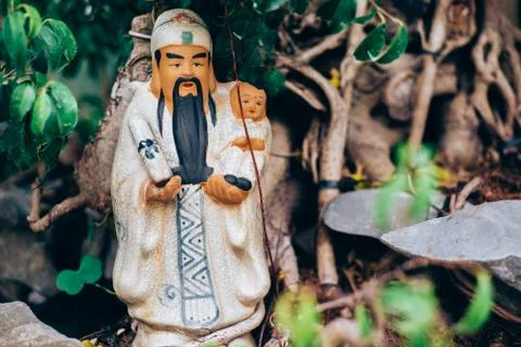 Vietnamese statue decorations Stock Photos