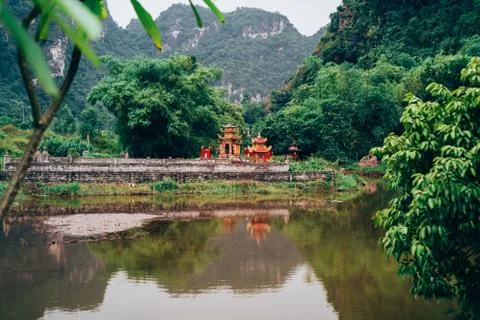Vietnamese temple Stock Photos