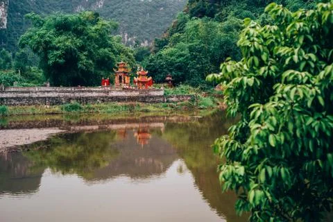 Vietnamese temple Stock Photos