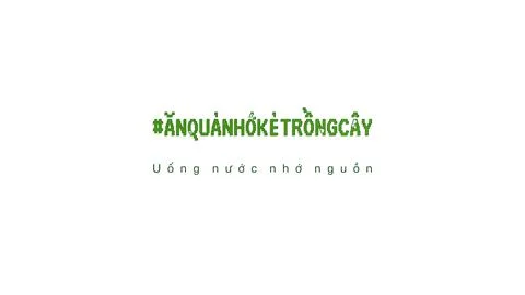 Vietnamese text conveying REMEMBER YOUR ROOTS bold typography cutout with chroma Stock Illustration
