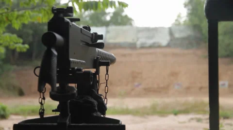 Vietnamese War Gun Stock Footage 32274294