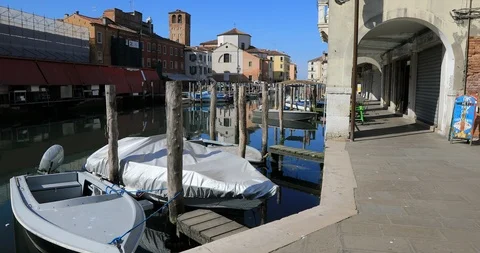 A vieu of Chioggia 動画素材 105290404