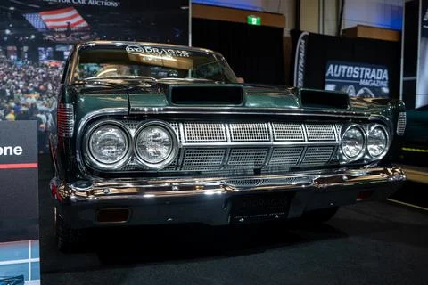 View of 1964 Mercury Comet Cyclone at Canadian International AutoShow. Toronto, Stock Photos