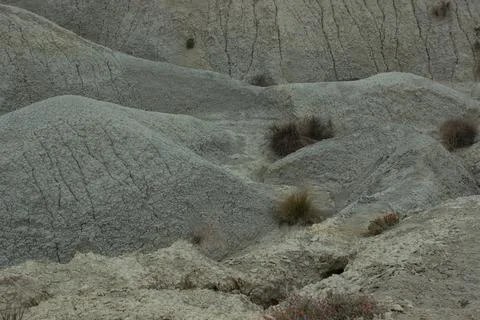 View of the Abanilla desert or Mahoya Desert in Murcia, Spain Stock Photos