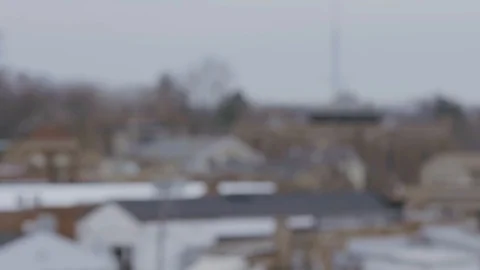 View Above a City Stockbeeldmateriaal 88792875