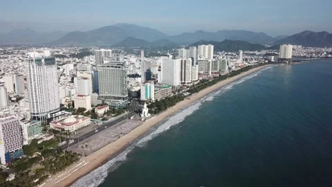 View from above of the city square Stock-Footage 286031176