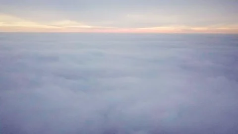 View above the clouds Video stock 111074298