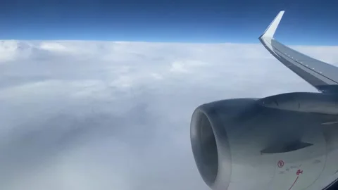 View from Above the Clouds Stock Footage 155518425
