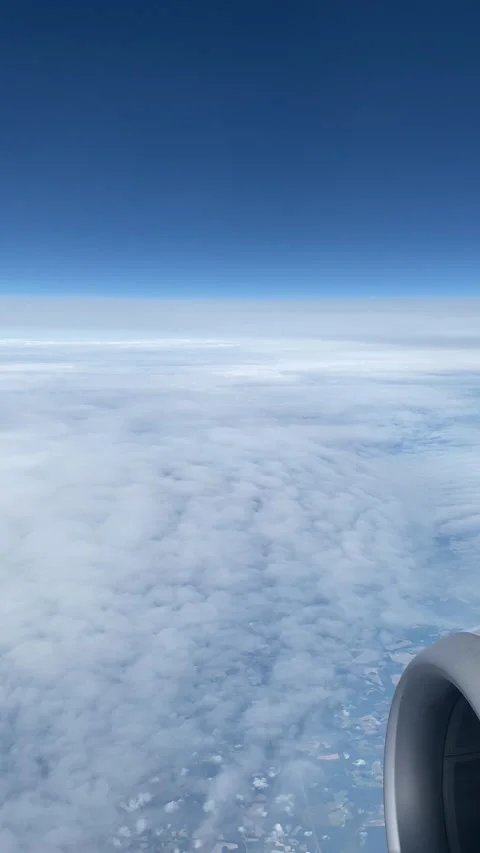 View from Above the Clouds Stock Footage 155518624