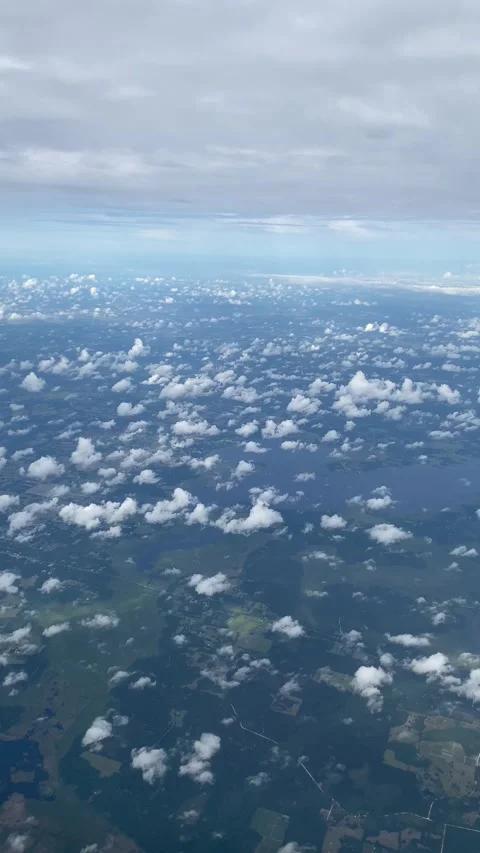 View from Above the Clouds Stock Footage 155518877