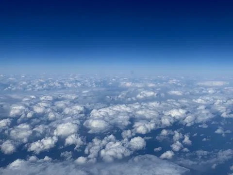 A view from above the clouds Stock-Fotos