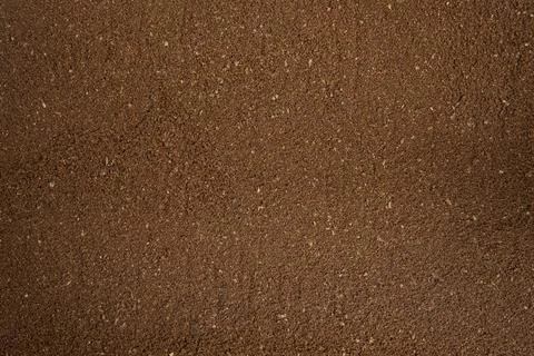 View from above. Ground coffee Background, texture Stock Photos