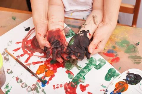 View from above. Stock Photos