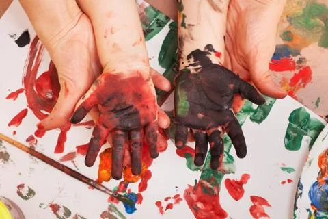 View from above. Stock Photos