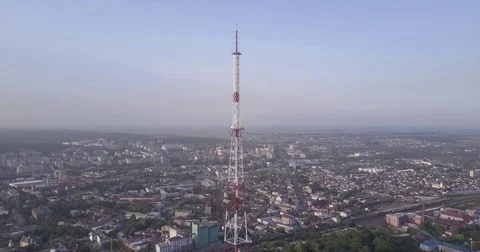 View from above from still drone Stock Footage 79689210