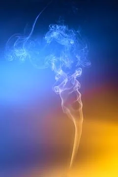 View of Abstract Smoke image Stock Photos