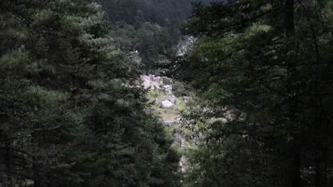 View across the mountains 動画素材 243025971