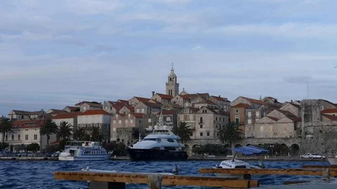 View Of The Adriatic Old City Stock Footage 81913126