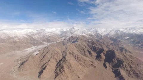 View from aeroplane LOG Vídeo Stock 136401583