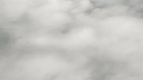 View from an aeroplane window of England Stock Footage 244841453
