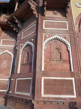 View of Agra fort Stock Photos