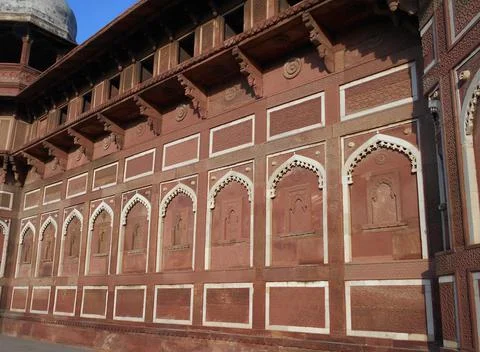View of Agra fort Stock Photos