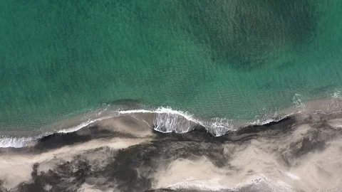 View from the air to the beach 스톡 동영상 103362985