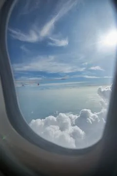 View from aircraft Stock Photos