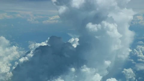 View from the aircraft window Video stock 131086567
