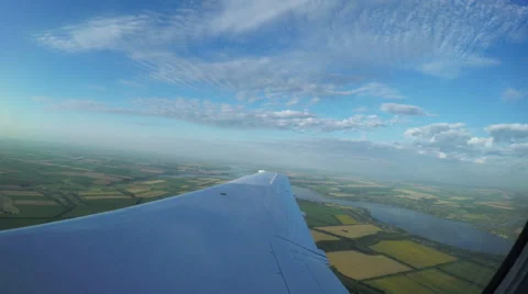 View from airplane Stock Footage 54900747