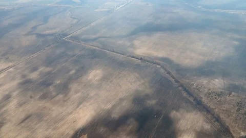 View from the airplane Stock-Footage 94769406