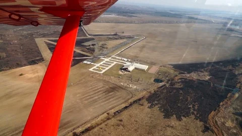 View from the airplane Stock-Footage 97182156