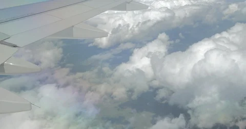 View From Airplane Stock Footage 123381939