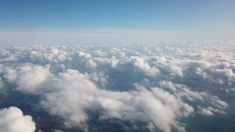 View from airplane illuminator Stock Footage 133796304
