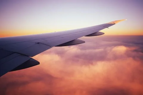View airplane image Stock Photos