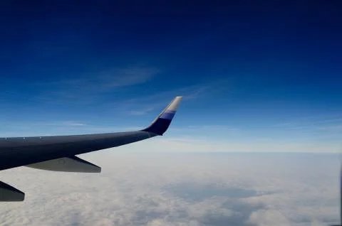 View from airplane Foto stock