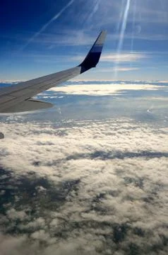 View from airplane Foto stock